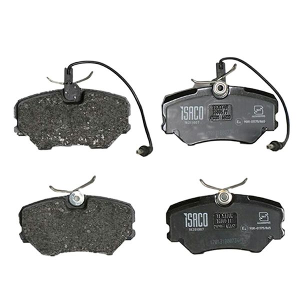 لنت ترمز جلو ایساکو مدل تکستار کد 1620100735 مناسب برای پژو