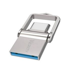 فلش TYPE-C وریتی مدل O512 ظرفیت 64 گیگابایت USB3.0 با گارانتی شرکتی