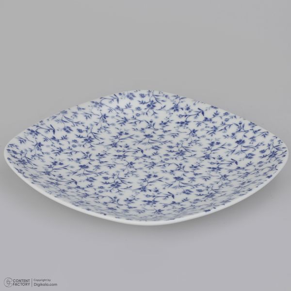 سرویس غذاخوری 27 پارچه چینی زرین ایران مدل کواترو ورنیکا درجه یک