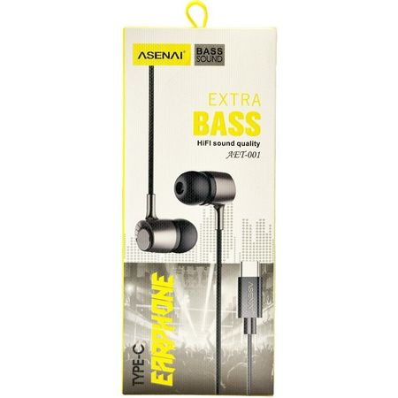 هندزفری با سیم آسنای مدل AET-001 Type-C