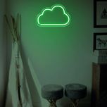 چراغ تزیینی مدل تابلو نئون طرح ابر