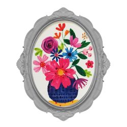 تابلو مدل نئوکلاسیک طرح گل کد 05
