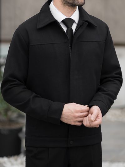 کاپشن فوتر مشکی کارلوتی کد j201