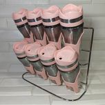 ست جا ادویه 8 پارچه کاپریس مدل فلورا کد WSP8