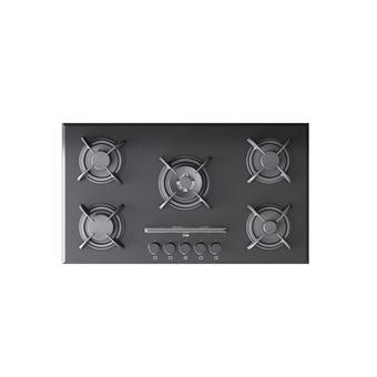 اجاق گاز صفحه‌ای 5 شعله کن can مدل CG 8505 ایتالیایی