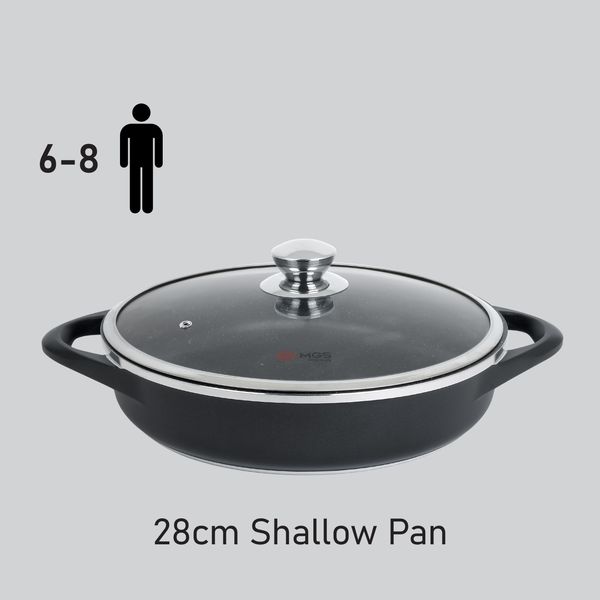 تابه ام جی اس مدل ITALY B سایز 28