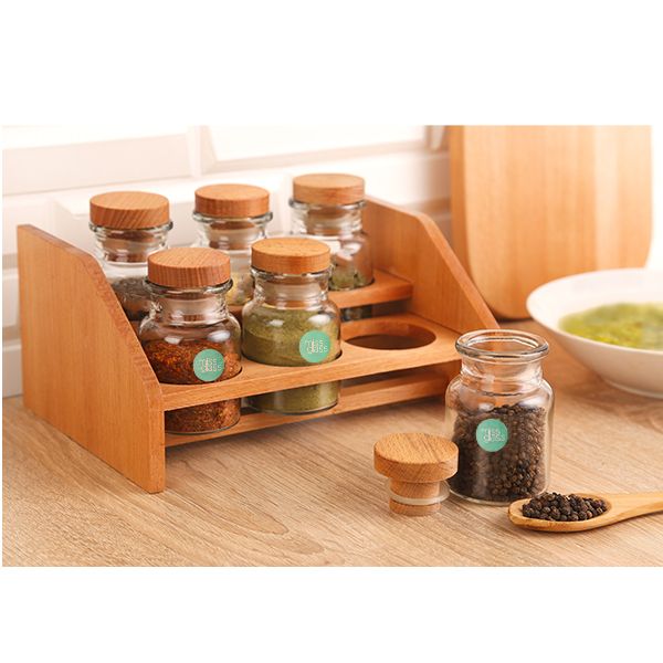 ست جا ادویه 6 پارچه میس گلس کد 108