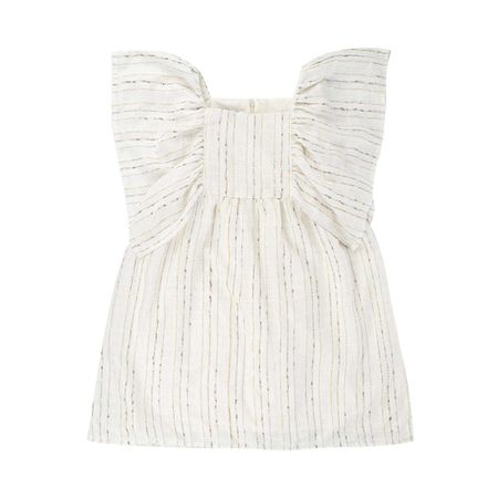 پیراهن آستین کوتاه یقه گرد دخترانه مدل MDSS-CH2820