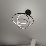 لوستر آویز شاهان تک مدل three circles