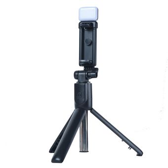 پایه نگهدارنده و مونوپاد مدل R1s دارای ریموت عکاسی بلوتوثی و چراغ led کیفیت عالی
