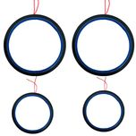 حلقه نئون خودرو پیکار مدل 01 مناسب برای تیبا مجموعه چهار عددی