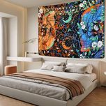 پوستر پارچه ای فیانی مدل بک دراپ اسکلت کد F111