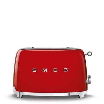 تستر 2 اسلایس کوچک اسمگ SMEG مدل TSF01 قرمز