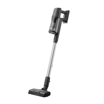 جارو شارژی عصایی دو منظوره آ ا گ مدل Ap61CB21DG با باتری 2500 میلی‌آمپر، قدرت موتور 21.6 ولت، زمان کارکرد تا 50 دقیقه، نمایشگر ش