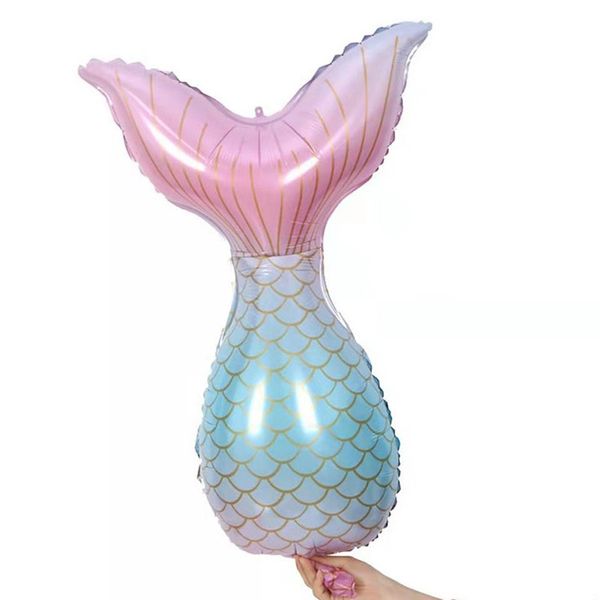 بادکنک فویلی لاکی بالونز مدل دم پری دریایی