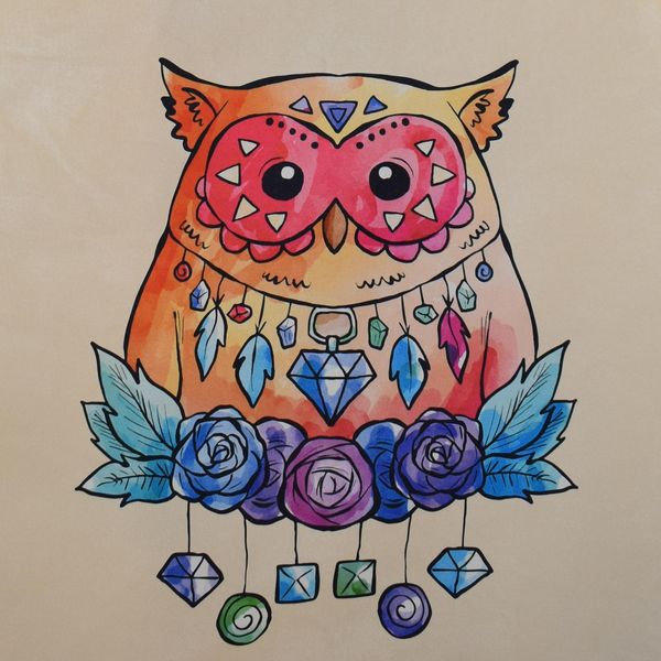 چادر بازی کودک مدل سرخپوستی طرح حیوانات کد PT505 به همراه کوسن