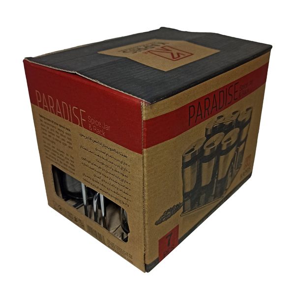 ست جا ادویه 6 پارچه کاپریس مدل فلورا کد 02