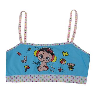 نیم تنه دخترانه طرح baby رنگ آبی