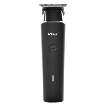 ماشین اصلاح موی سر و صورت وی جی ار مدل V-933 با تیغه استیل پیشرفته، اصلاح خط زن و حجم زن، قابلیت استفاده خشک و مرطوب، باتری قابل