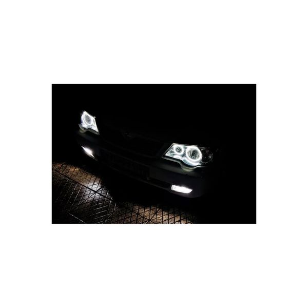 حلقه نئون خودرو پیکار مدل یخی مناسب برای پراید 132 مجموعه چهار عددی