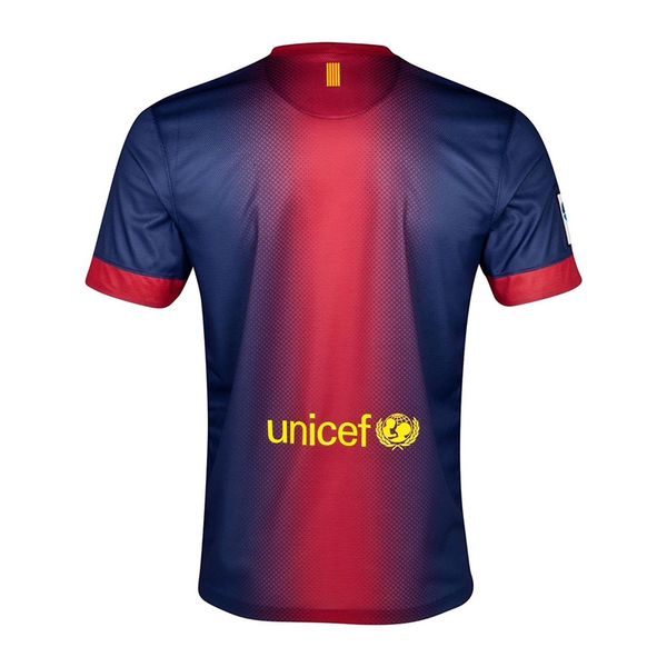 ست تی شرت و شلوارک ورزشی مردانه مدل بارسلونا Home 2013