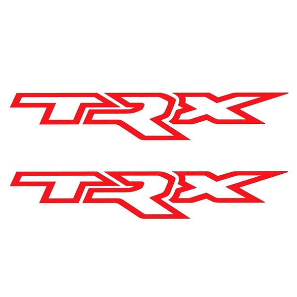 برچسب بدنه خودرو شیپرس طرح TRX کد ST012R بسته 2 عددی
