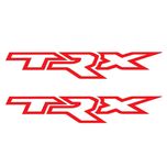 برچسب بدنه خودرو شیپرس طرح TRX کد ST012R بسته 2 عددی