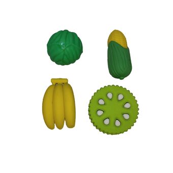 پاک کن طرح میوه ای مدل BSK مجموعه 4 عددی