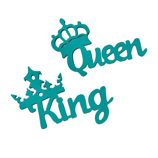 استیکر آرتافرین مدل دیوارکوب چوبی King Queen