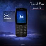 گوشی موبایل جنرال لوکس مدل 210 دو سیم کارت ظرفیت 4 مگابایت و رم 16 مگابایت