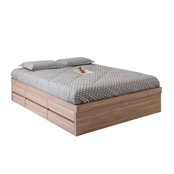 تخت خواب دو نفره مدل کالج سایز 200 × 160 سانتی متر 