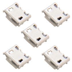 سوکت شارژ موبایل مدل 3C مجموعه 5 عددی 