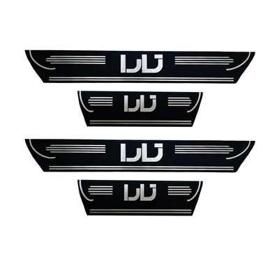 برچسب پارکابی خودرو مدل چرم کد PCHTA100 مناسب برای تارا بسته 4 عددی