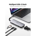 هاب 9 پورت USB-C یوگرین مدل 70409 (گارانتی 24ماهه آونگ)