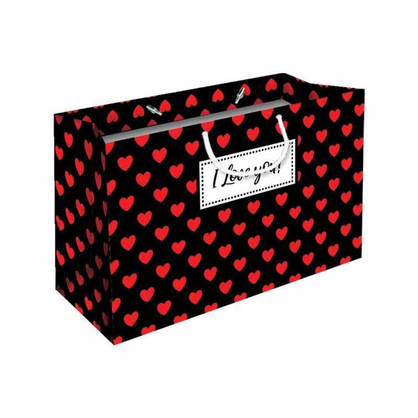 ساک هدیه طرح قلبی