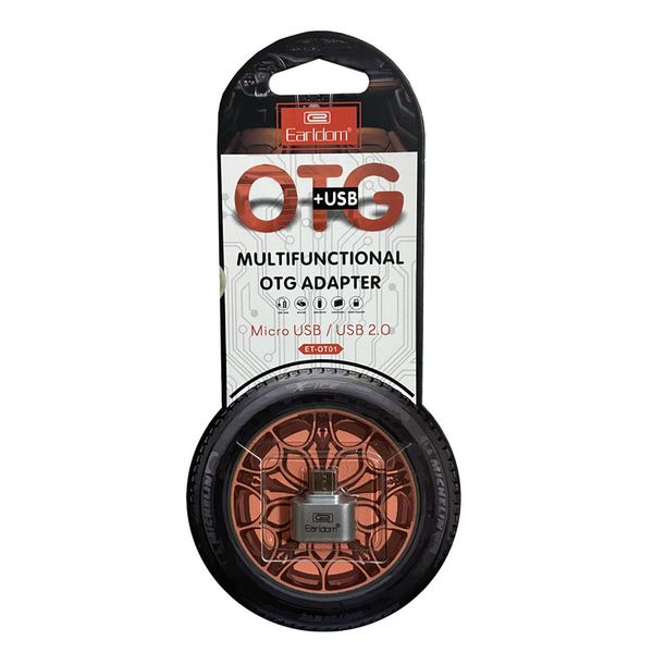 مبدل OTG USB به microUSB ارلدام مدل ET-OT01