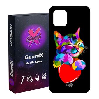 کاور گارد ایکس طرح گربه مدل Glass10269 مناسب برای گوشی موبایل سامسونگ Galaxy Note 10 Lite