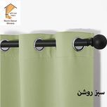 پرده نوین دکور سیلوانا مدل کتان 28 سایز 280 × 140 سانتی متر 