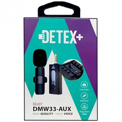 میکروفن یقه ای وایرلس DETEX DMW-33 AUX