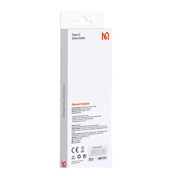 کابل شارژر USB به USB-C مک دودو مدل CA-2271 طول 1 متر