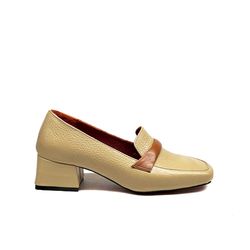 کفش مجلسی پاشنه دار زنانه چرم W851-16