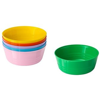 کاسه کودک ایکیا سریcolor KALAS بسته 6 عددی