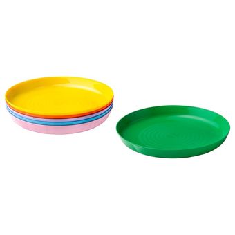 بشقاب کودک ایکیا سریcolor KALAS بسته 6 عددی