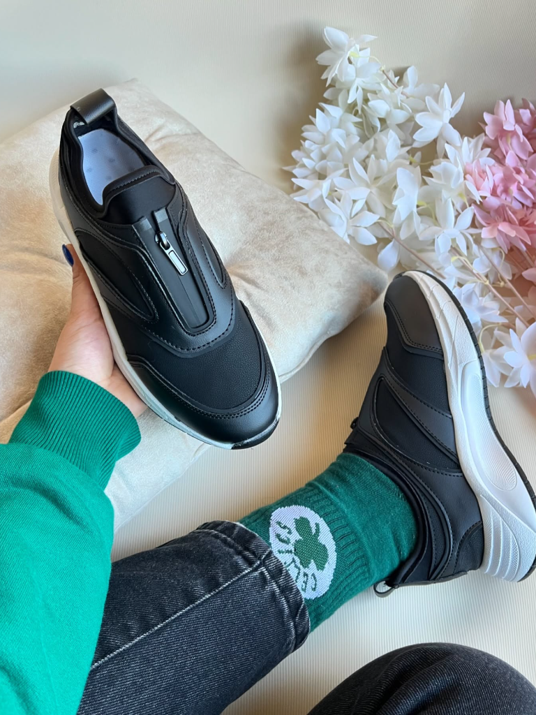 کتونی وسط زیپ سبک