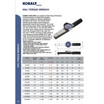 ترکمتر عقربه ای کوبالت مدل KD-100FN رنج 0 تا 140 نیوتن متر