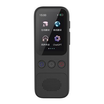 دستکاه مترجم صوتی هوشمند دوربین دار مدل S80 pro (با S80 Pro Smart Voice ( زبان 138 قابلیت پشتیبانی Translator with Camera