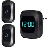 زنگ بی سیم مدل 2R195-BB به همراه دو عدد شستی