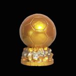 تندیس مدل توپ طلا