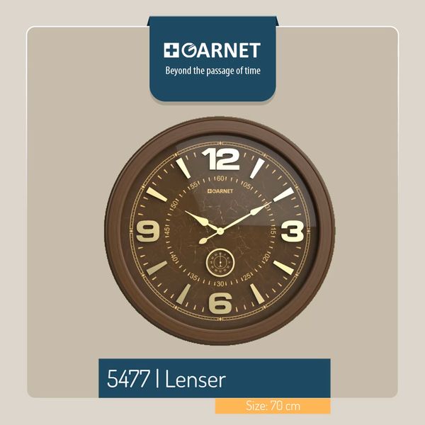 ساعت دیواری مدل گارنت کد 5477*727