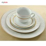 سرویس 102 پارچه چینی زرین ایران مدل ایتالیا اف هدیه درجه عالی